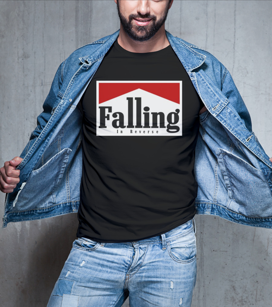 Falling In Reverse Logo Design With Red Arrow T-Shirt