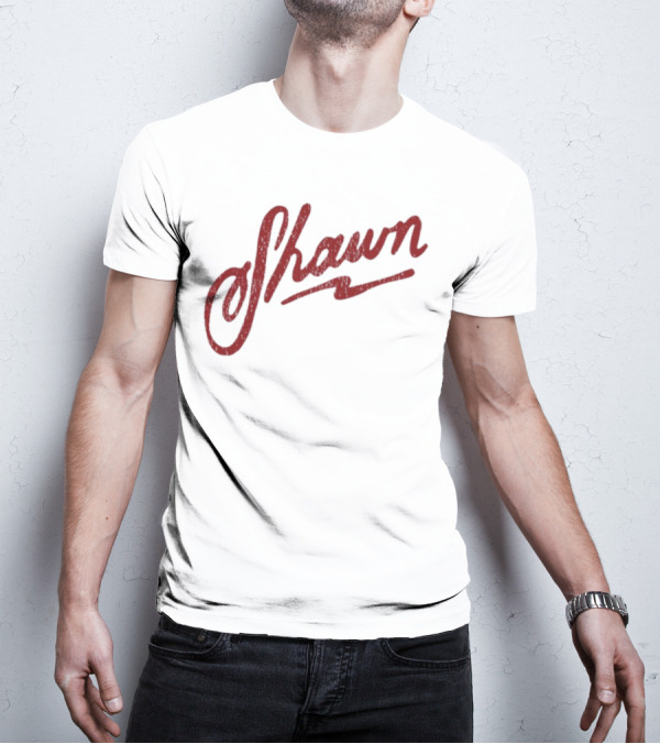 Shawn Mendes Signature Script Shawn T-Shirt
