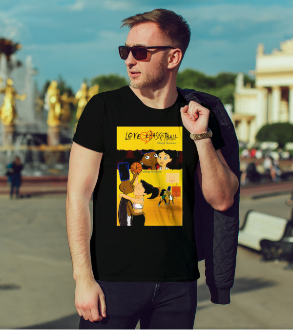 Love And Basketball Ashleigh Sharmaine Animated Romance Sports T-Shirt