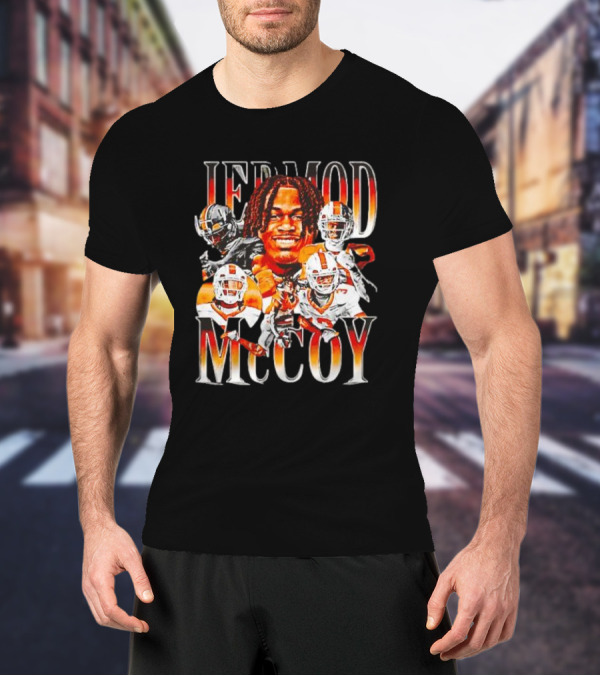 Jermod McCoy Tennessee Volunteers Player College Vintage T-Shirt