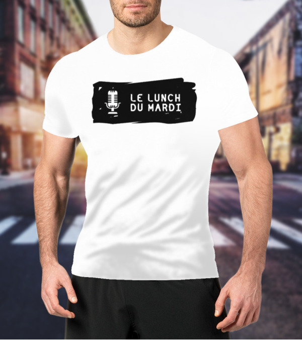 Le Lunch Du Mardi Podcast MLS Microphone T-Shirt