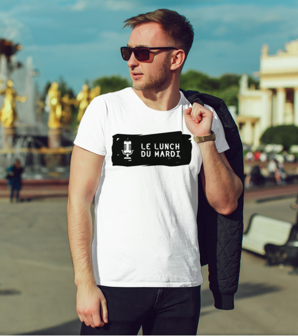 Le Lunch Du Mardi Podcast MLS Microphone T-Shirt