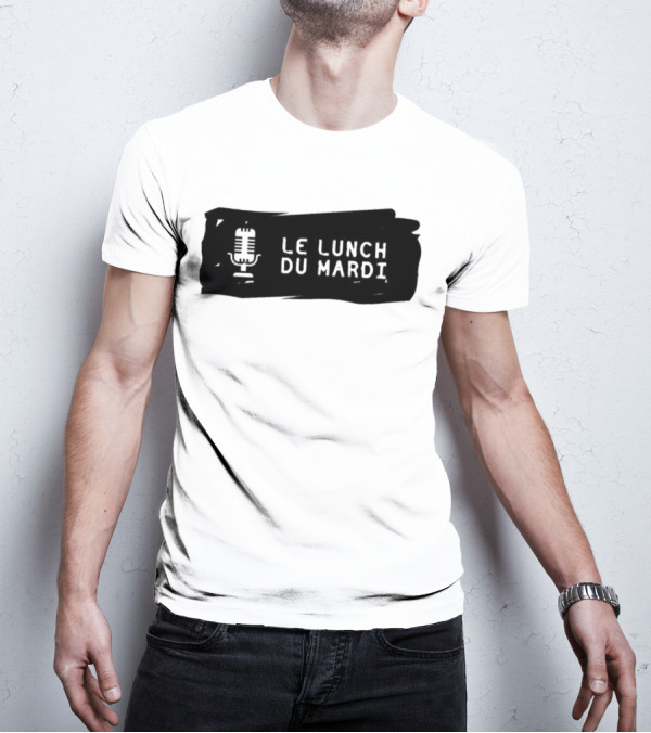 Le Lunch Du Mardi Podcast MLS Microphone T-Shirt