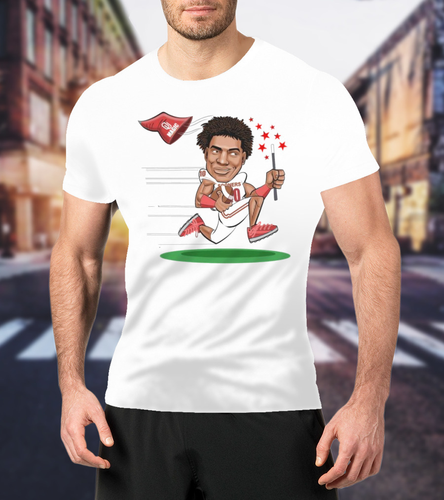 Oklahoma Sooners Kip Lewis Magic To The Rescue T-Shirt