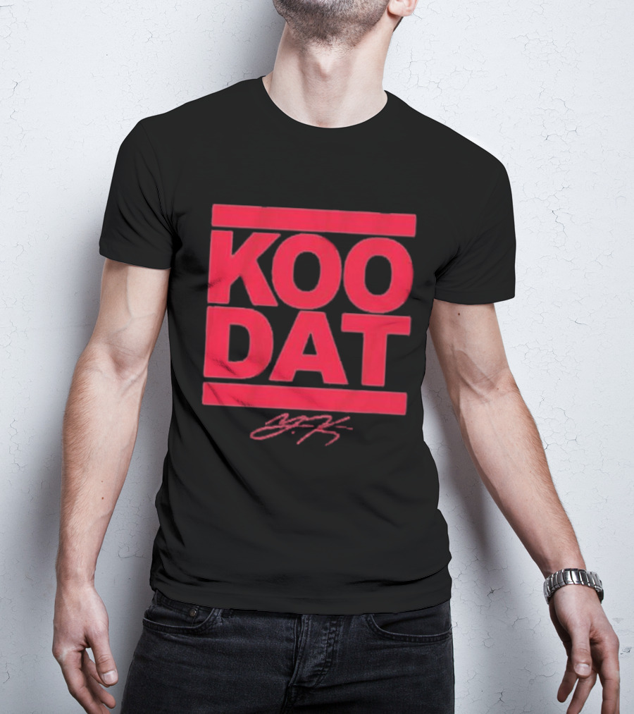 Koo Dat Younghoe Koo Atlanta Falcons Signature T-Shirt