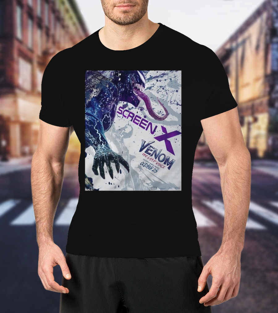 Screen X Venom The Last Dance October 25 T-Shirt