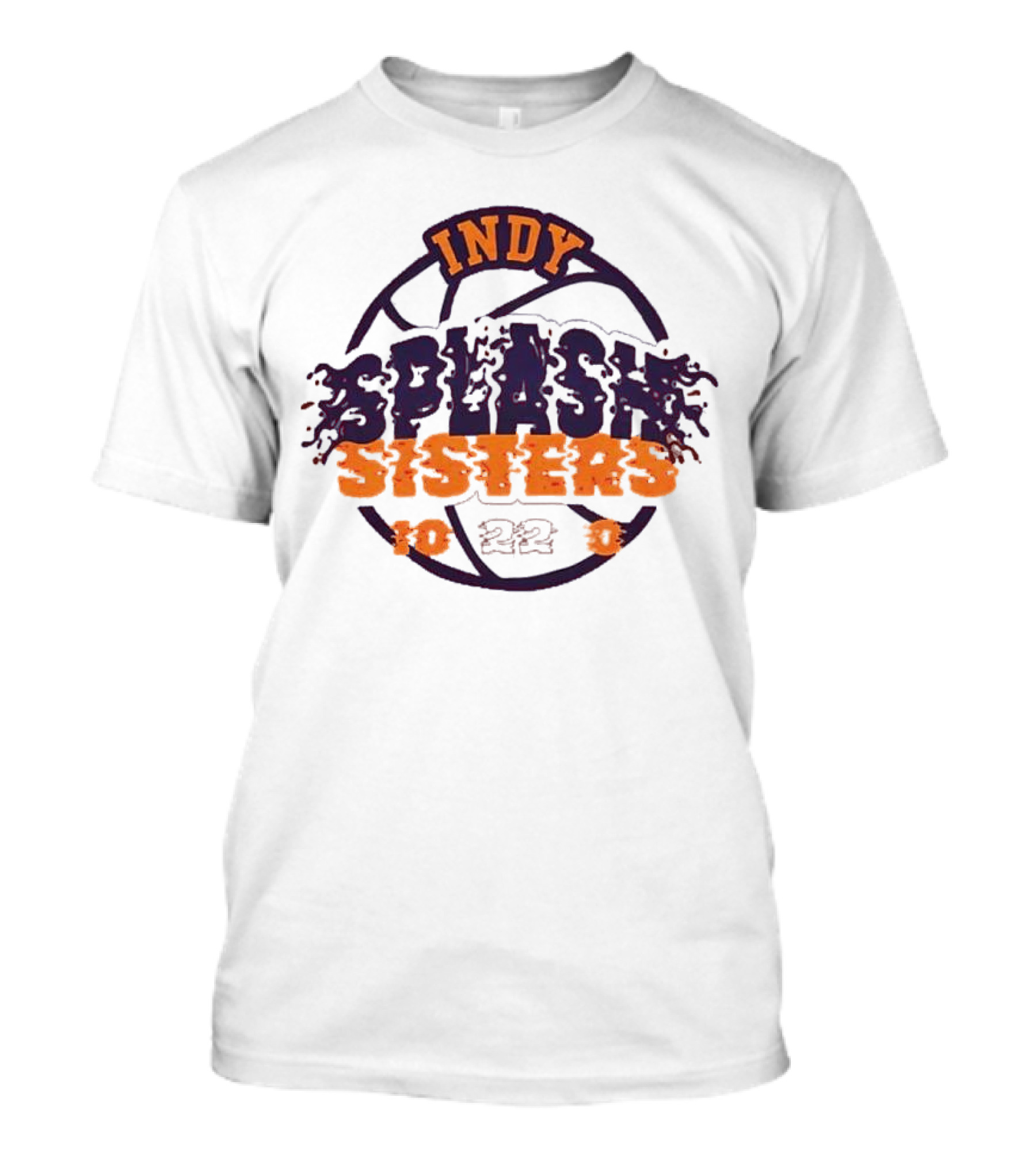 Indy Splash Sisters 10 22 0 Basketball T-Shirt