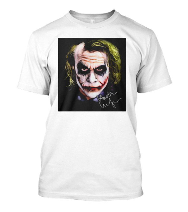 Joker 2 Heath Ledger Signature T-Shirt