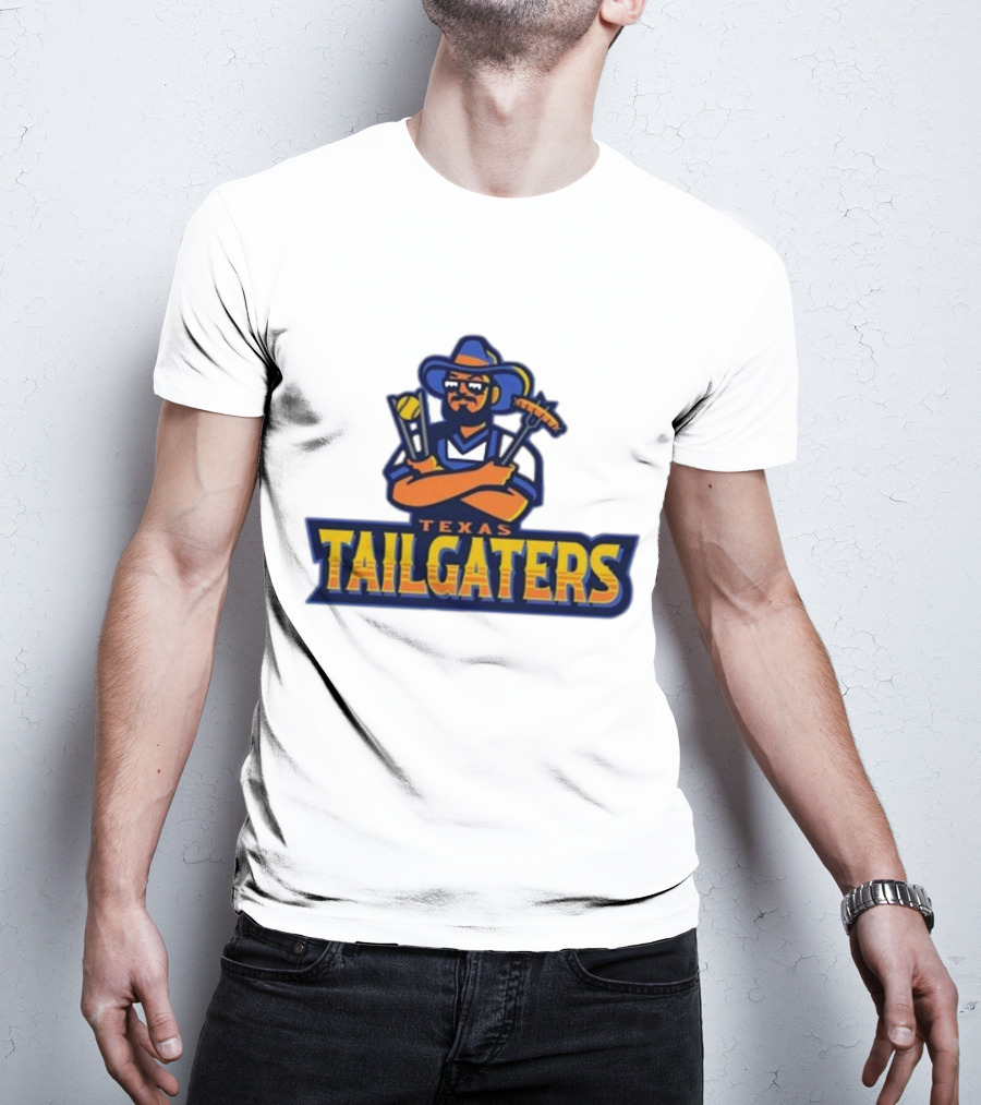 Texas Tailgaters Cowboy Grilling And Chilling T-Shirt