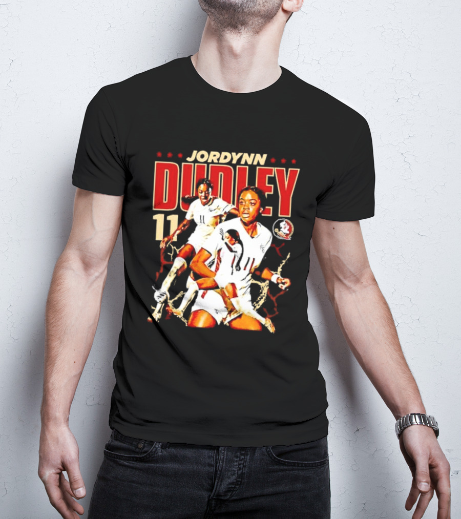 Jordynn Dudley 11 Florida State Seminoles Vintage T-Shirt