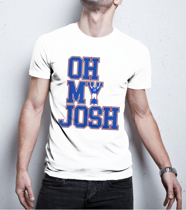 Oh My Josh Buffalo Bills Josh Allen Number 17 Football Player T-Shirt