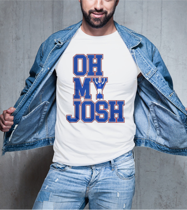 Oh My Josh Buffalo Bills Josh Allen Number 17 Football Player T-Shirt
