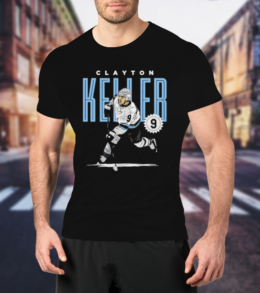 Clayton Keller Number 9 Hockey Player T-Shirt