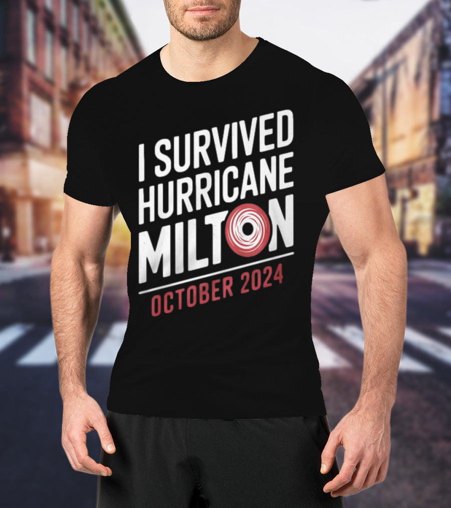 I Survived Hurricane Milton October T-Shirt