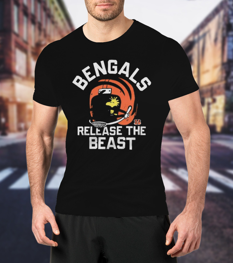 Youth Bengals Release The Beast Peanuts Collaboration T-Shirt