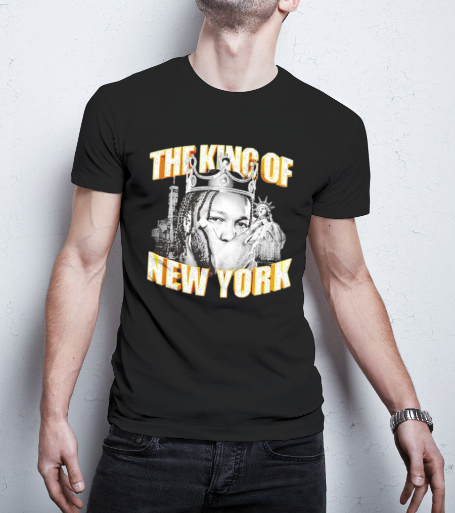 The King Of New York Knicks Basketball Jalen Brunson T-Shirt