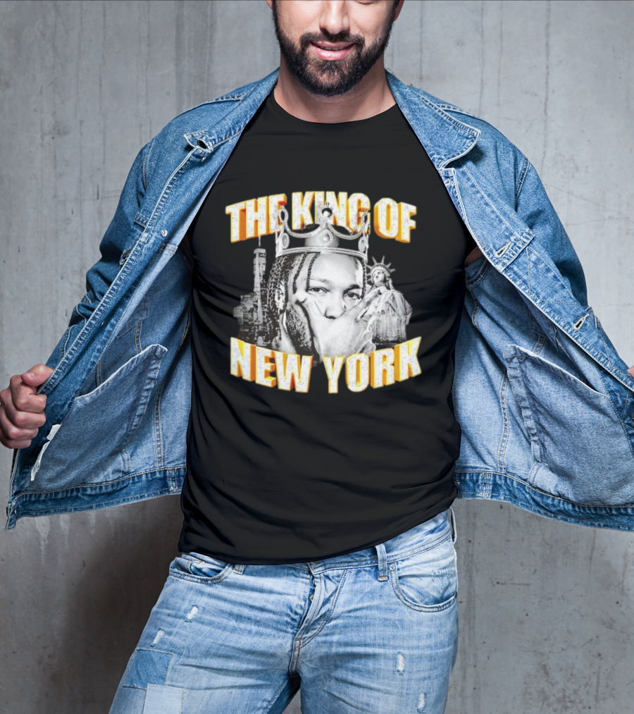 The King Of New York Knicks Basketball Jalen Brunson T-Shirt