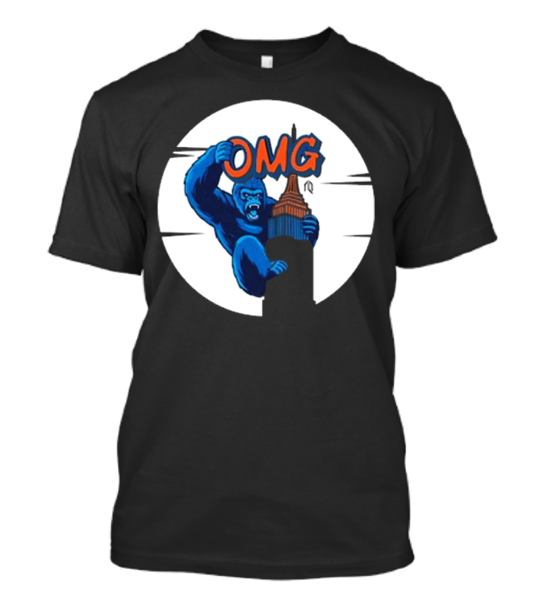OMG King Kong Empire Tower Iconic Reference T-Shirt