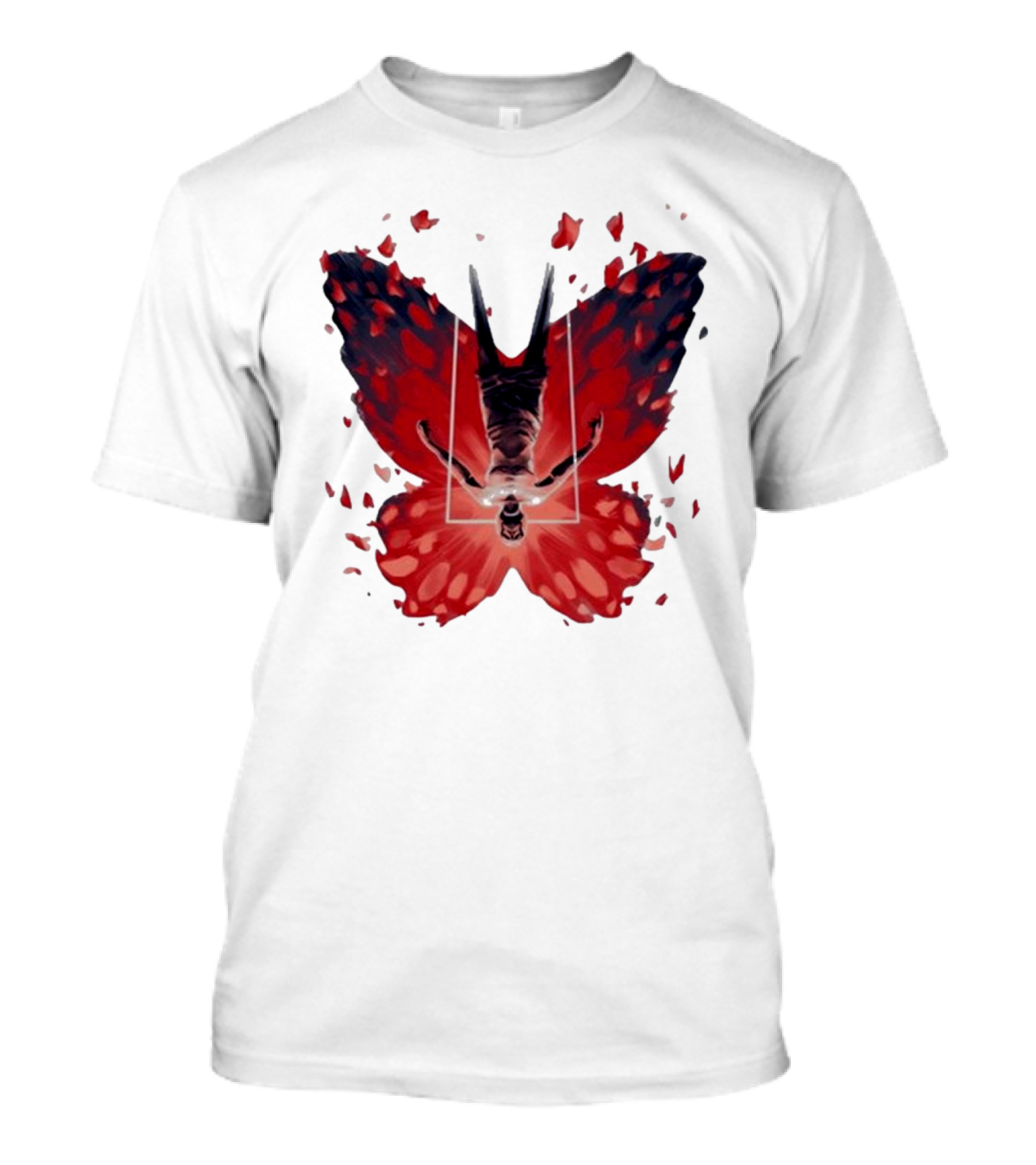 Silent Hill 2 Coicted Form Red Butterfly T-Shirt