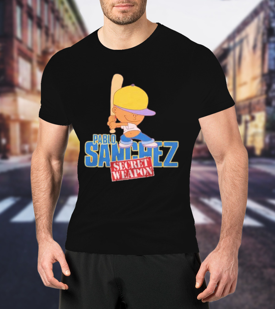 Pablo Sanchez Secret Weapon Backyard Baseball T-Shirt