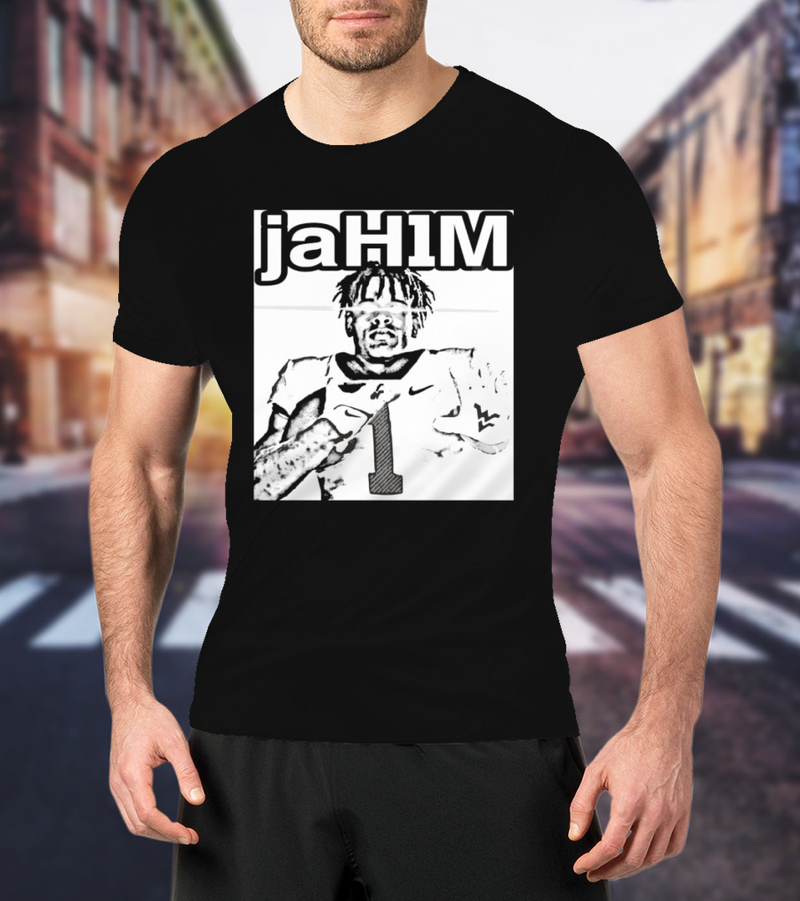 JaH1M Jahiem White West Virginia Mountaineers Football Player T-Shirt