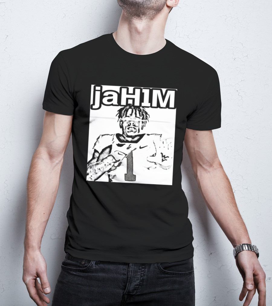 JaH1M Jahiem White West Virginia Mountaineers Football Player T-Shirt