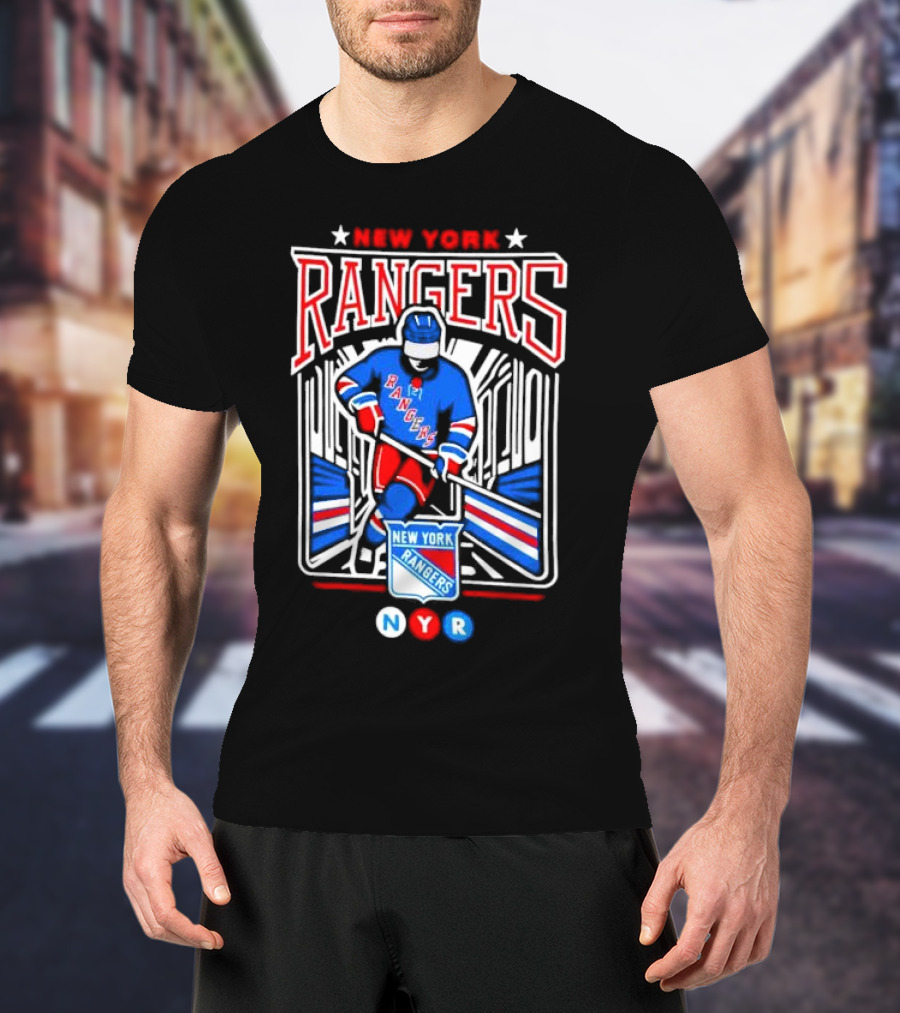 New York Rangers NYR Player Hockey T-Shirt