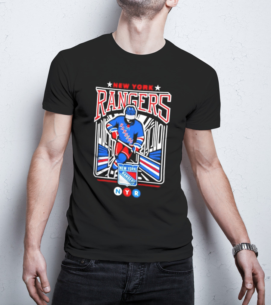 New York Rangers NYR Player Hockey T-Shirt