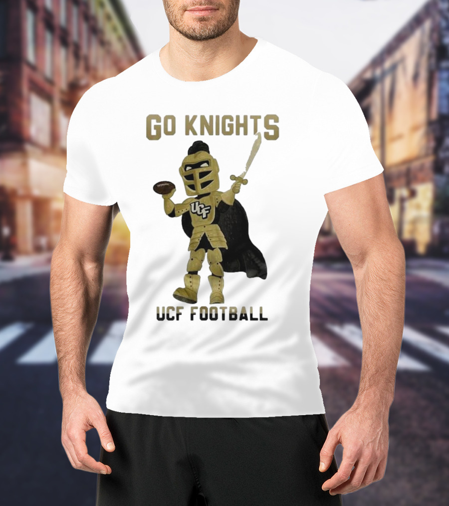 UCF Knights Go Knights UCF Football Mascot T-Shirt