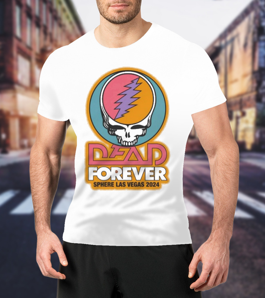 Dead And Company Dead Forever Skull Sphere Las Vegas T-Shirt