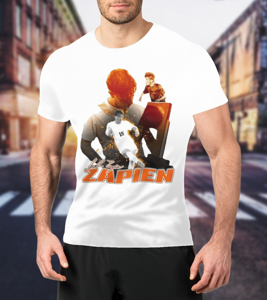 Jacob Zapien Soccer Star Player Signature And Trophy T-Shirt