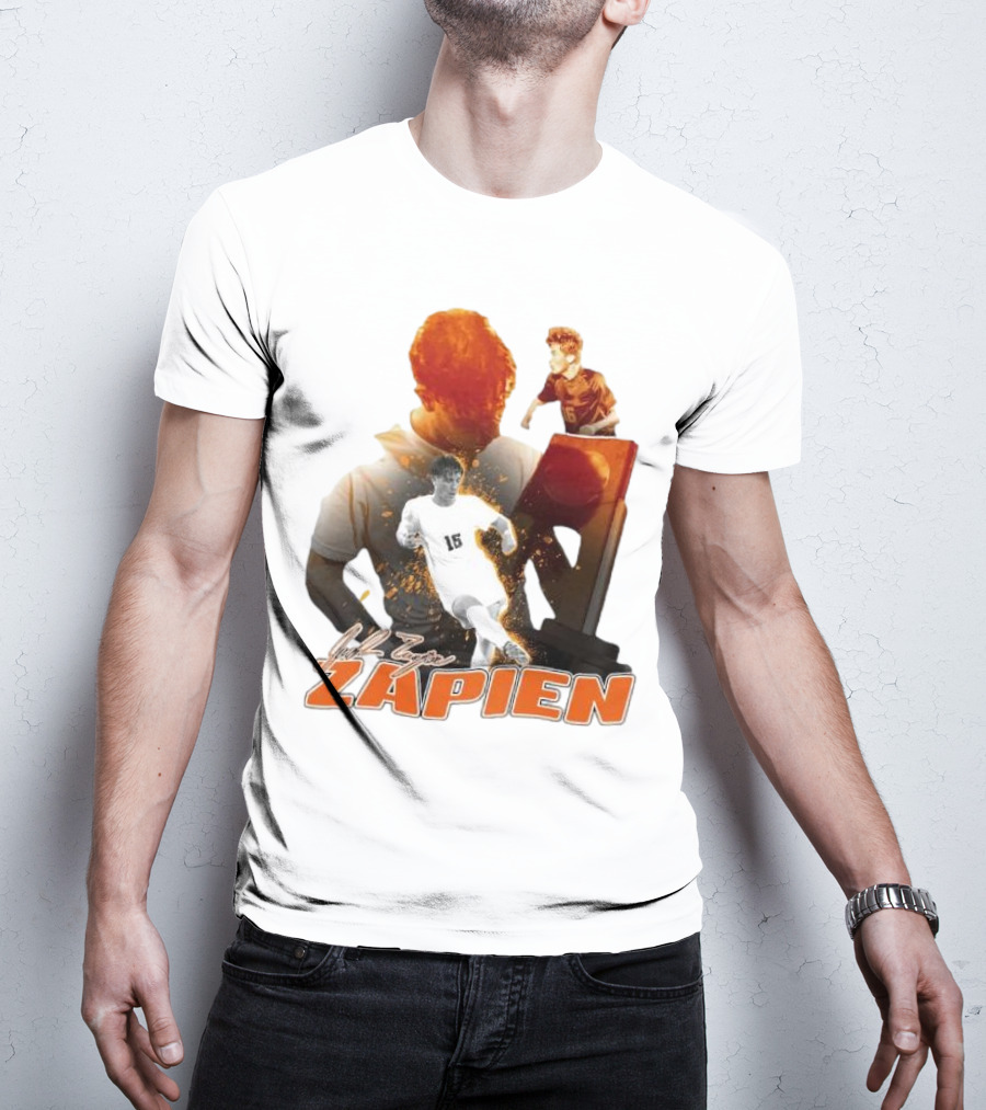 Jacob Zapien Soccer Star Player Signature And Trophy T-Shirt