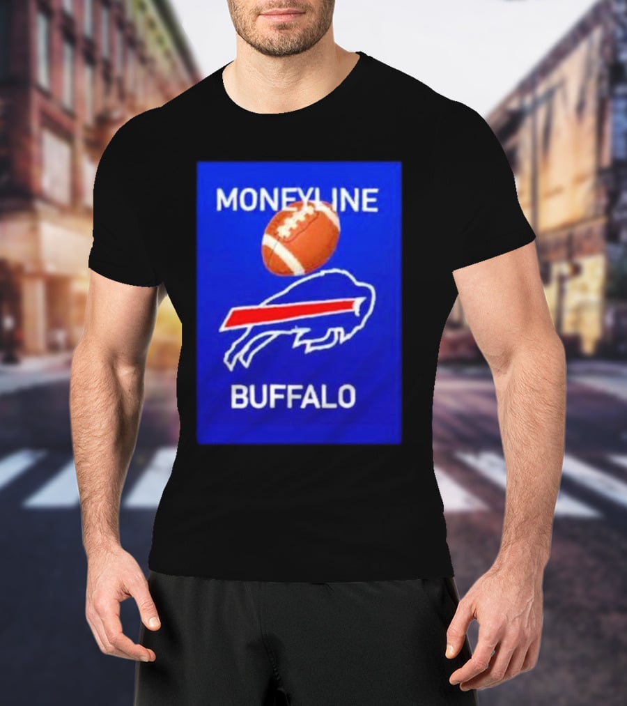 Moneyline Buffalo Bills Football T-Shirt