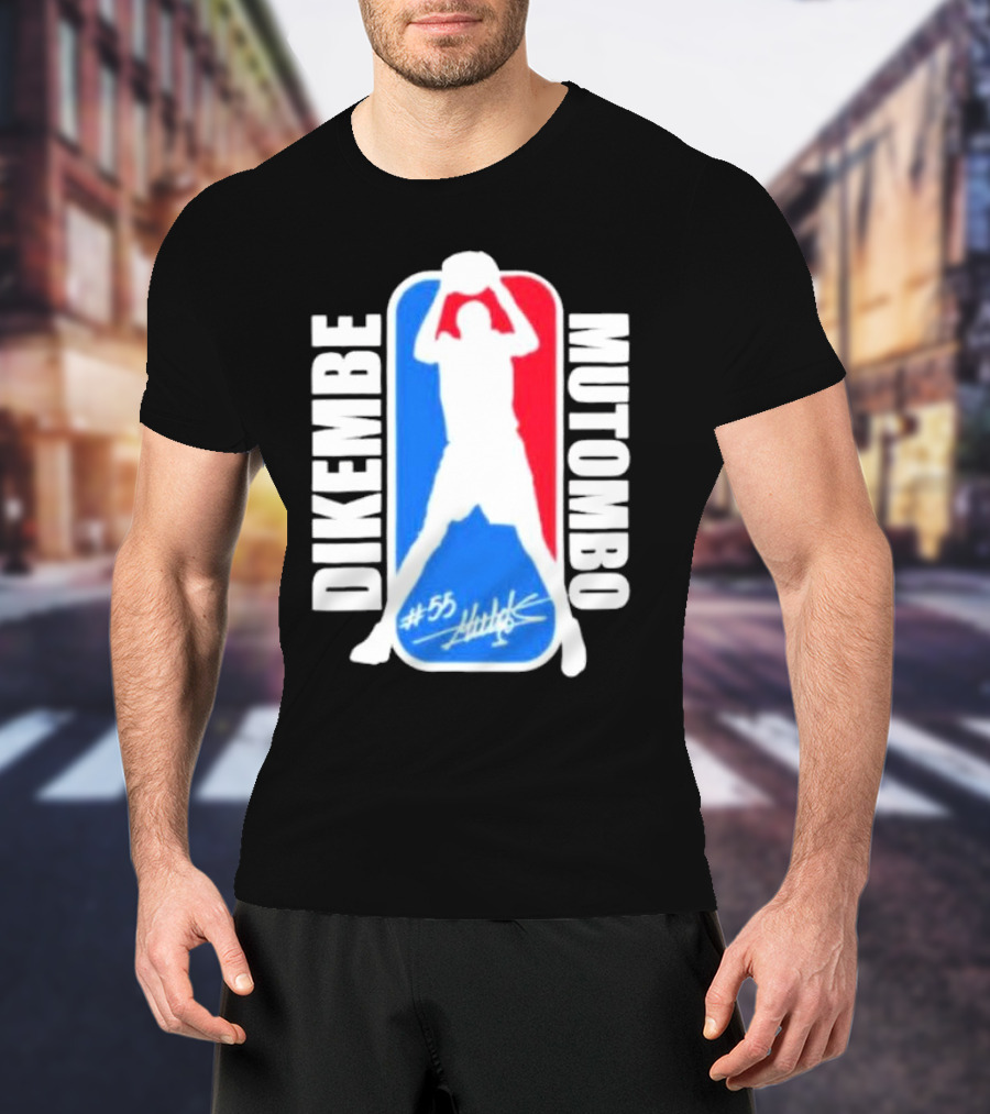 Dikembe Mutombo #55 Signature NBA T-Shirt
