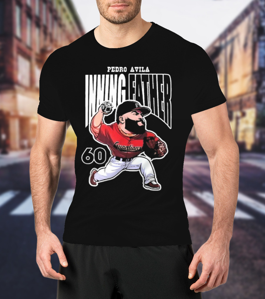 Pedro Avila Inning Father Guanhan 60 Team Spirit T-Shirt