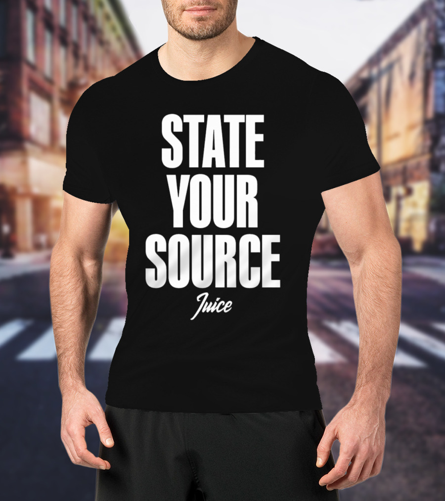 Jaylen Brown Juice State Your Source Stephen A Smith T-Shirt