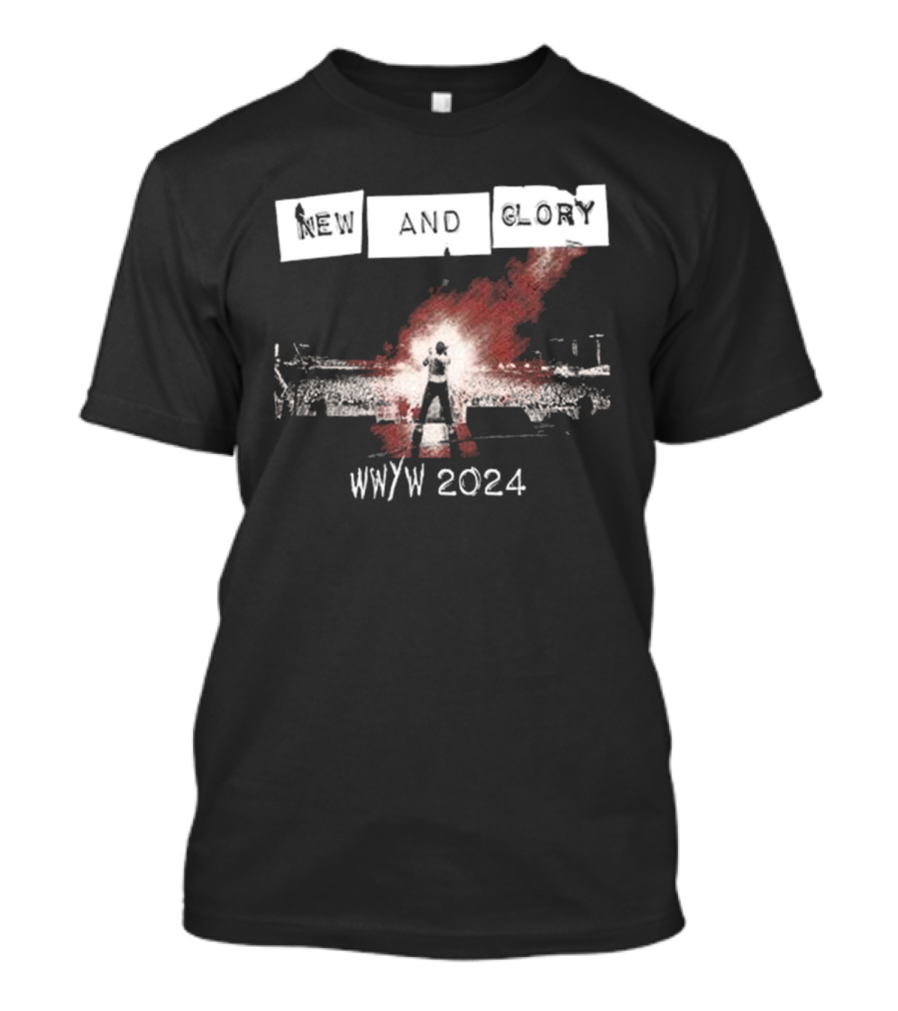 New And Glory Rock Concert WWYW T-Shirt