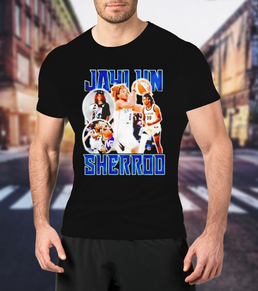 Jaylyn Sherrod Basketball Action Highlights T-Shirt