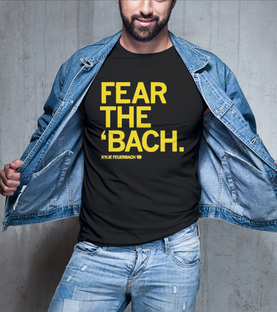 Fear The 'Bach Kylie Feuerbach Iowa Hawkeyes T-Shirt