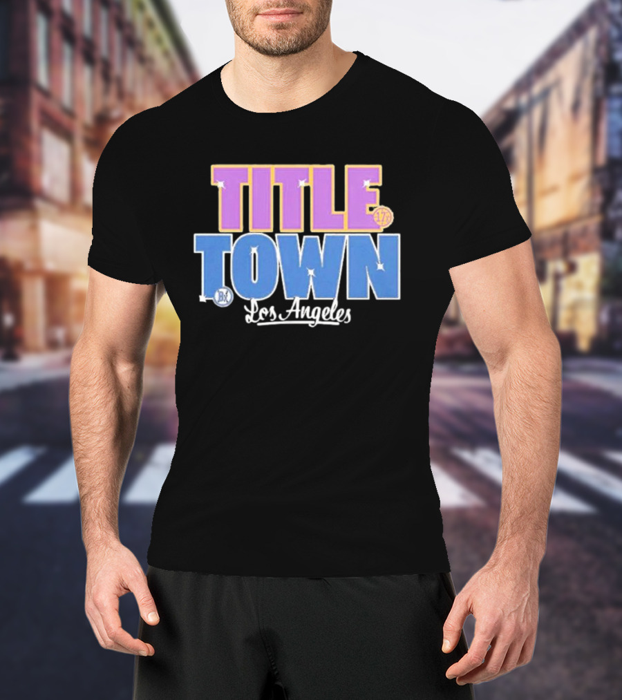 Title Town Los Angeles Dodgers World Champs T-Shirt