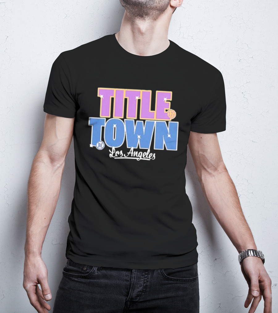 Title Town Los Angeles Dodgers World Champs T-Shirt