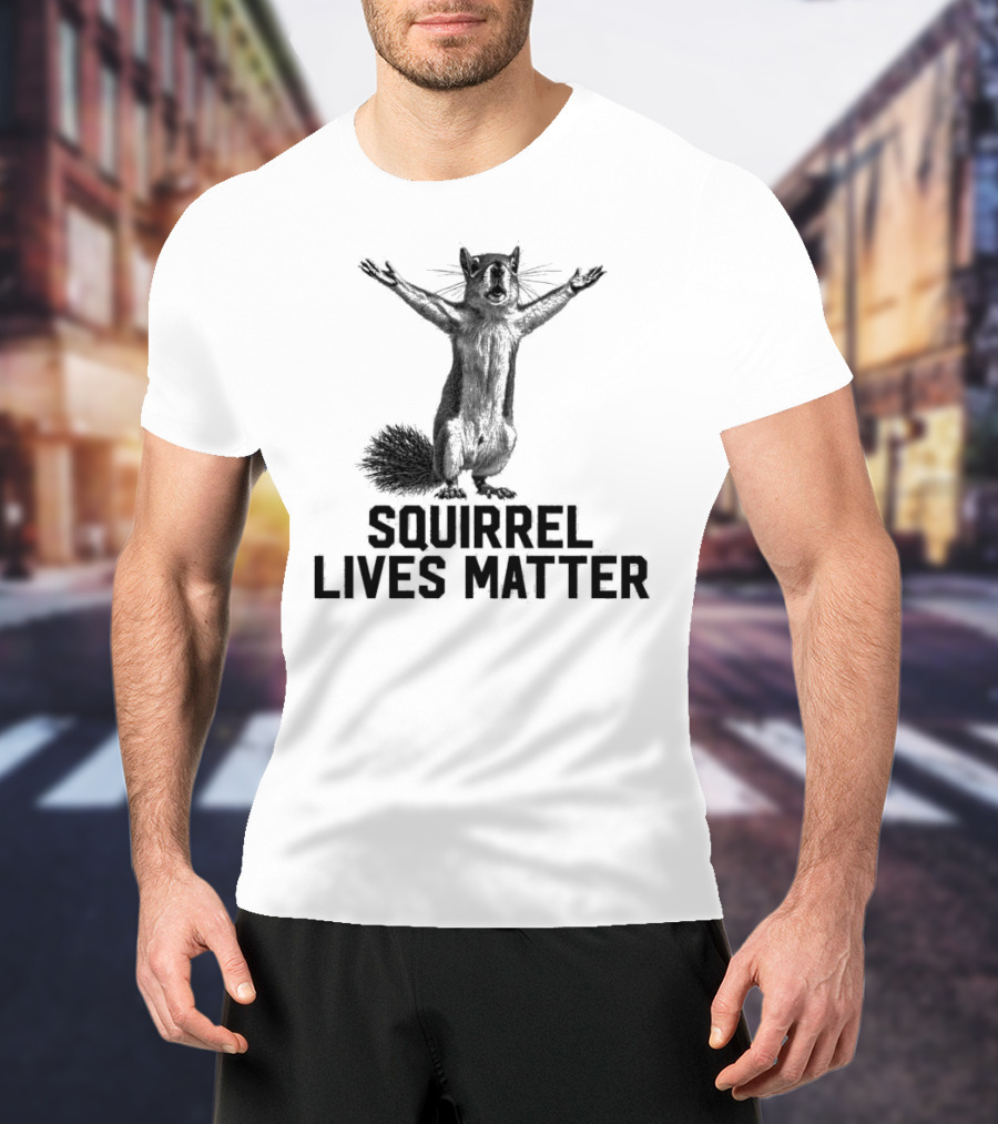 Justice For Peanut Squirrel Lives Matter Squirrel Lives Matter T-Shirt