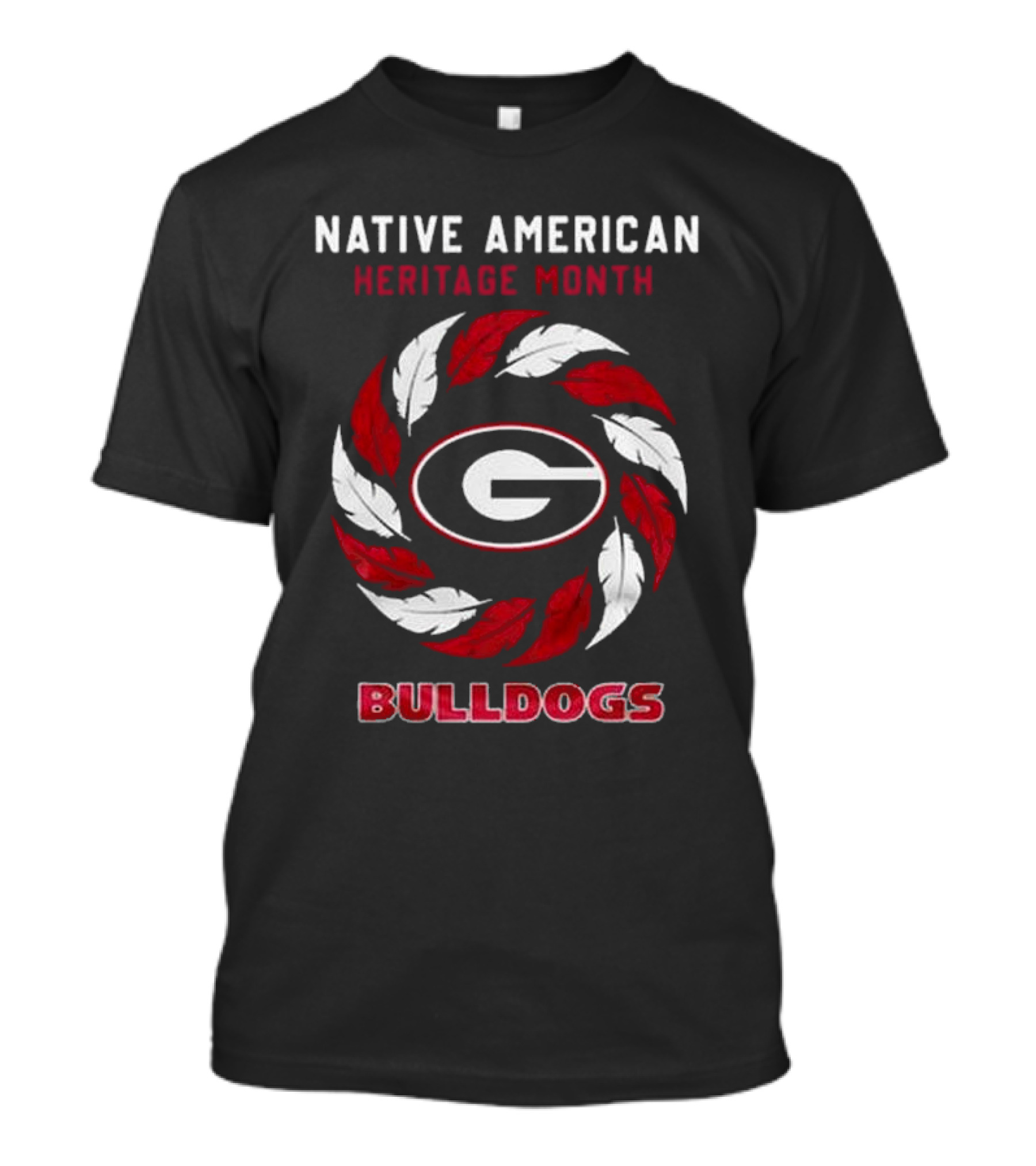 Native American Heritage Month Georgia Bulldogs T-Shirt