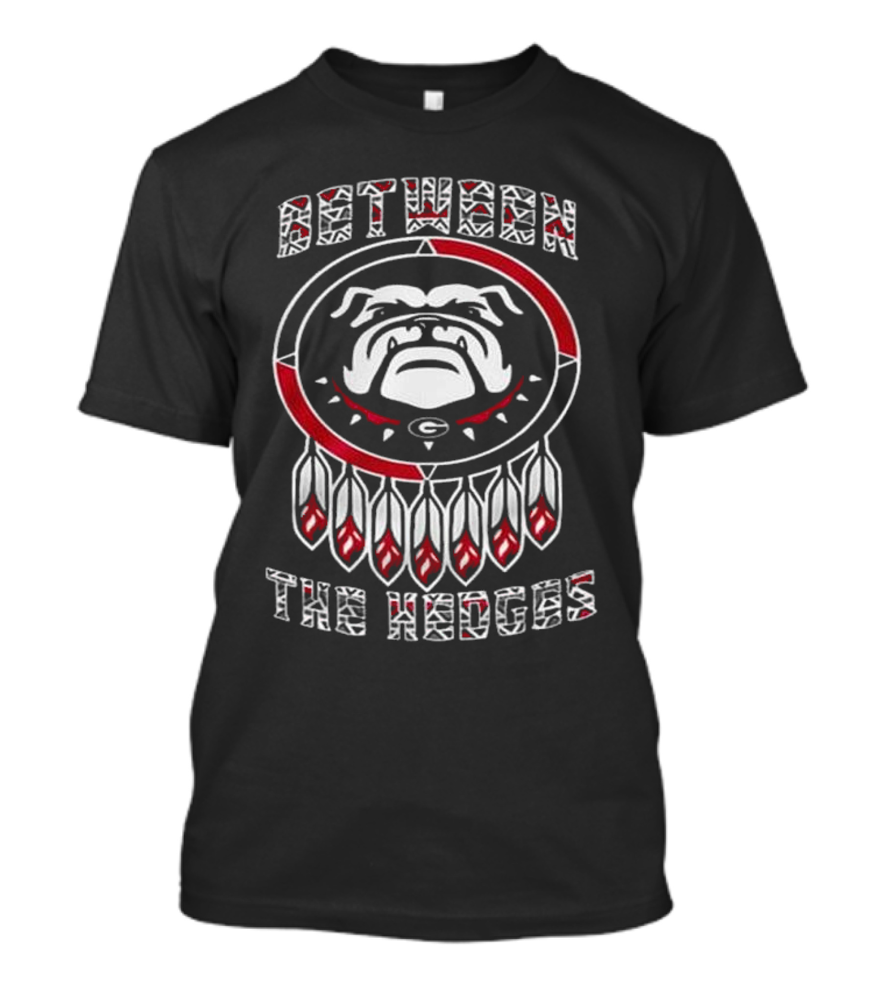 Georgia Bulldogs Between The Hedges Native American Heritage Month T-Shirt