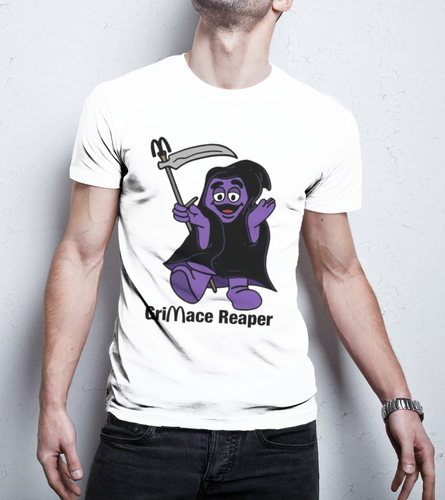 Grimace Reaper Grimace McDonald’s Crossover T-Shirt