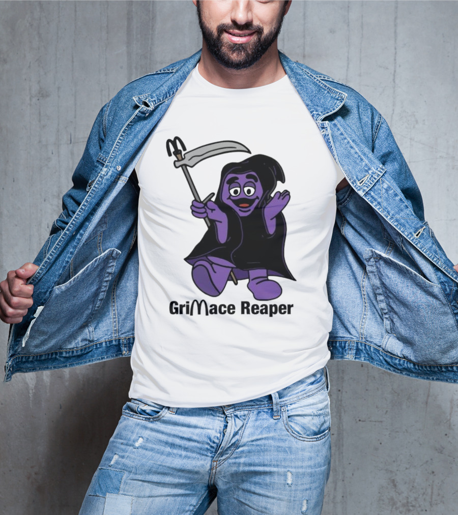 Grimace Reaper Grimace McDonald’s Crossover T-Shirt