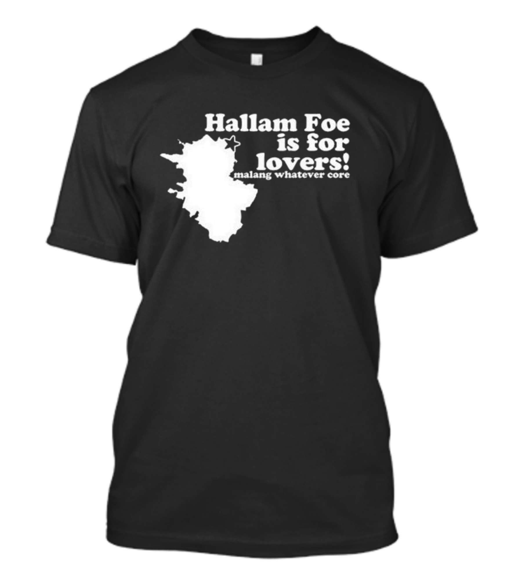 Hallam Foe Is For Lovers Malang Whatever Core Map Star T-Shirt
