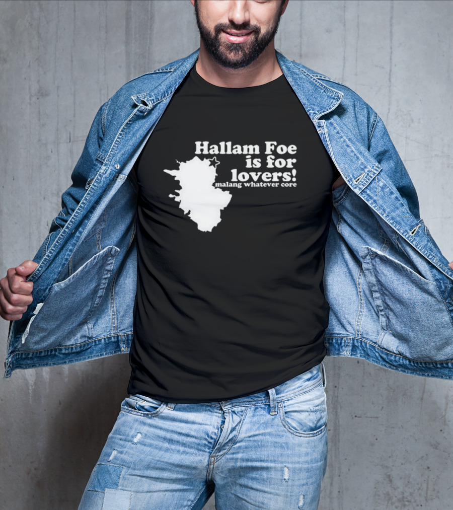 Hallam Foe Is For Lovers Malang Whatever Core Map Star T-Shirt