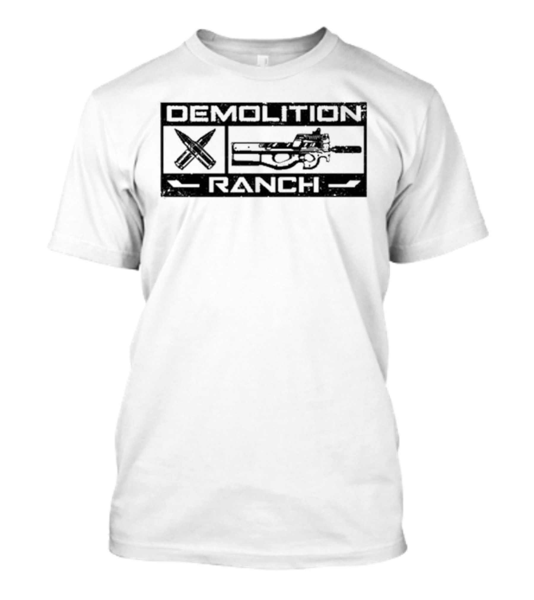 Demolition Ranch Bunker Ingco Firearm Bullet T-Shirt
