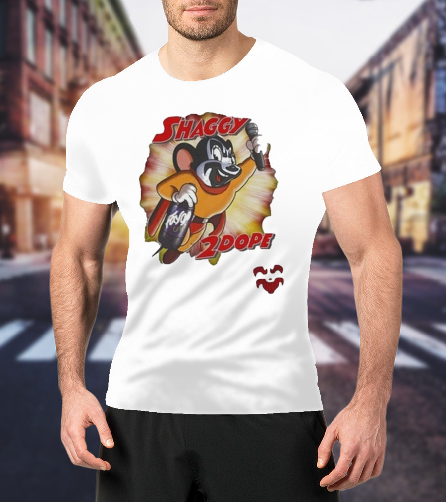 Shaggy 2 Dope Mighty Faygo Mouse Microphone Iconic T-Shirt